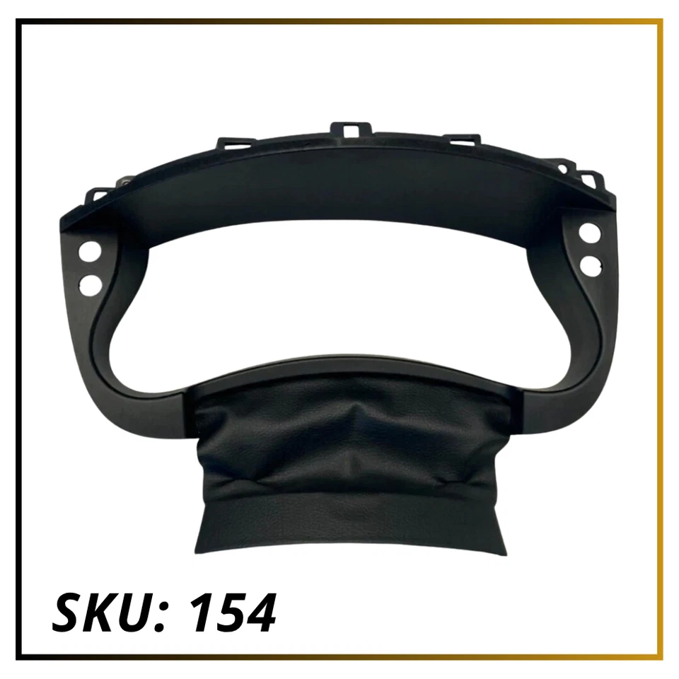 08-12 Infiniti EX35 Front Dashboard Instrument Cluster Bezel Trim OEM 248121BA0A - Image 2 of 4