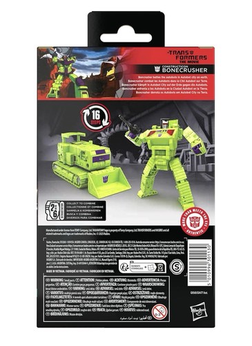 2025 Transformers Generations The Movie SS DC Constructicon (BONECRUSHER) 8+ New - Picture 14 of 24