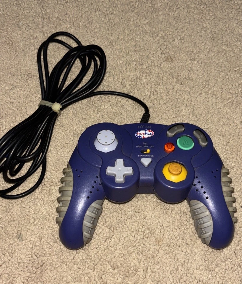 Nyko Air Flo Controller GameCube Tested Working Fan Clean Very Good Condition - Image 4 of 4