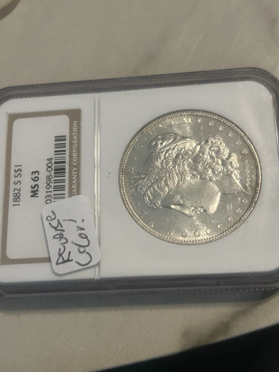 MS 63 Graded 1882 Year Morgan US Dollars (1878-1921) for sale | eBay