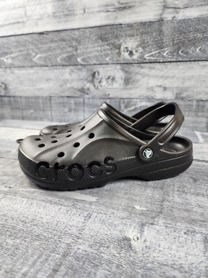 CROCS Baya Clog Slip On Clogs Shoes BLACK Unisex ^ Men