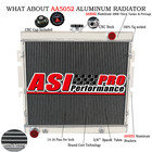 4 Row Aluminum Radiator For Chrysler Valiant CM CL 6CYL Automatic Manual