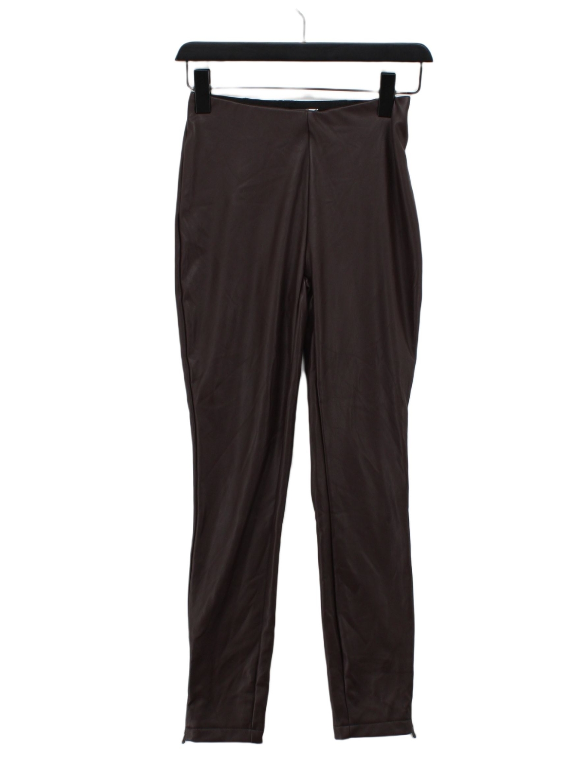 ALTRA Leggings donna velluto UK 8 marroni altri come nuovi