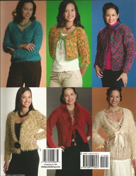 Knitting ASN American School of Needlework Simple Sassy Fashions 9 Easy Designs  - Image 2 of 4