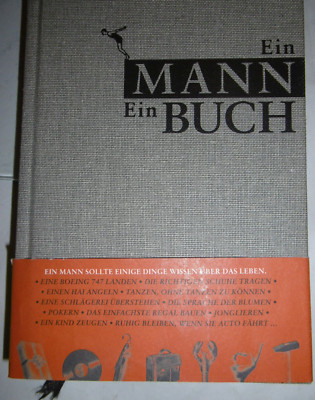 Ein Mann-ein Buch. Was ein Mann alles tun muß im Leben . Do do befor the Diet