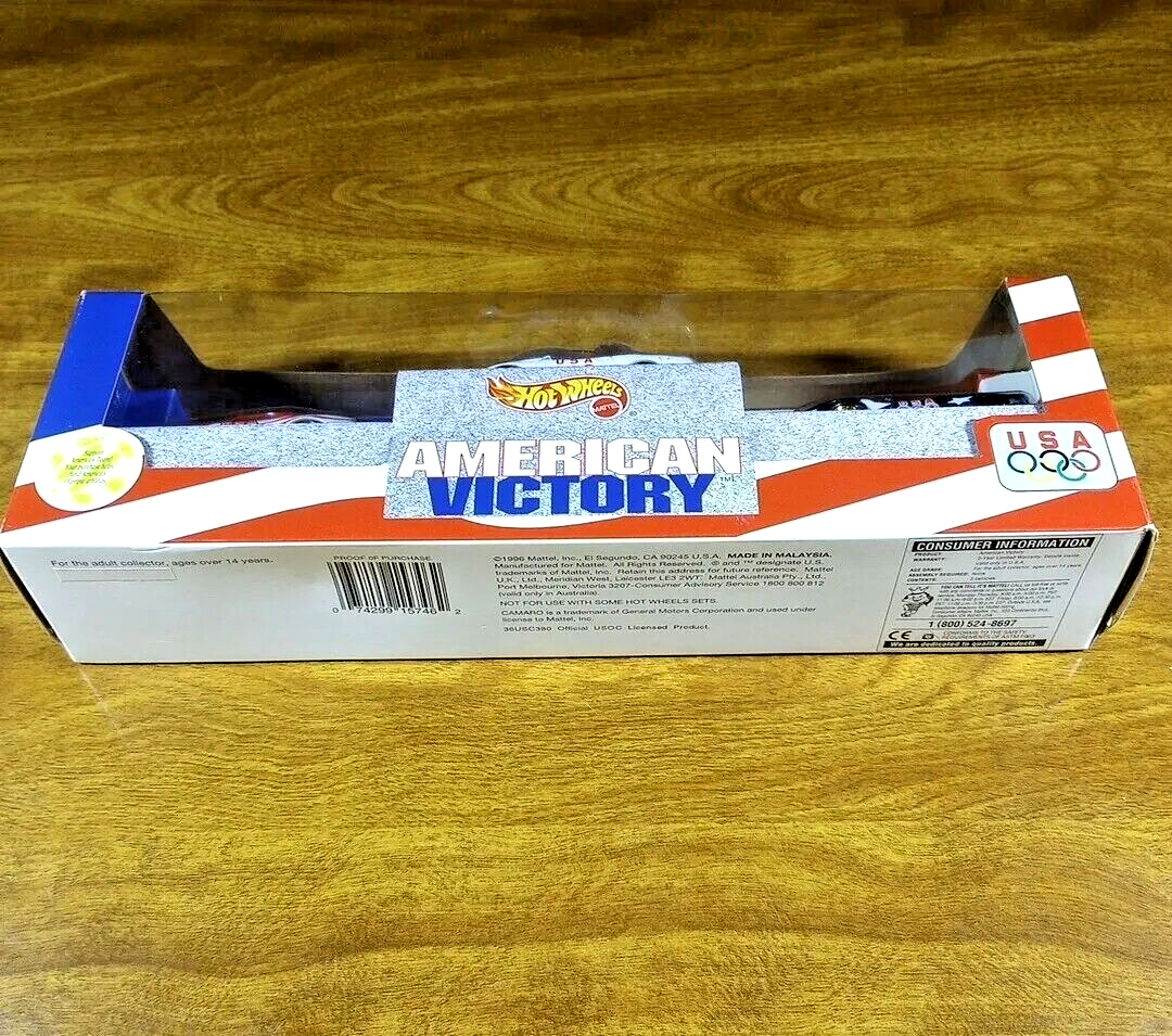 Hot Wheels American Victory 3-Pack Set USA Olympics 1996 '93 '67
