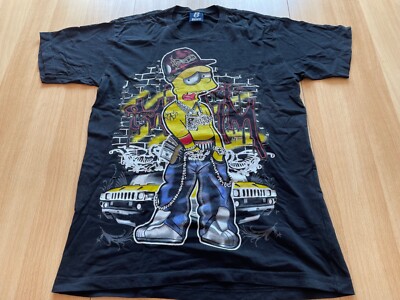 Ruff s. Boarder shirt Simpsonmotiv schwarz Gr.M