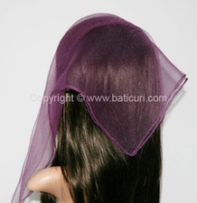 Sheer Lightweight Nylon Scarves 25"x25"