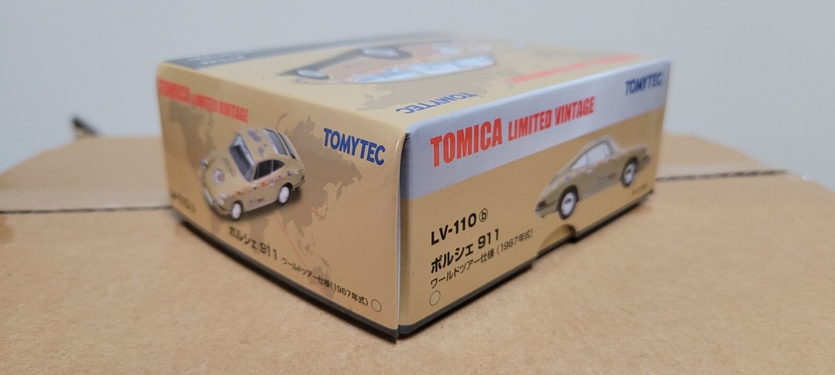 Takara Tomy Tomica Limited Vintage Lv-110b Porsche 911 50th