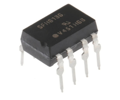 SFH6136 - 4 Stck. Optocoupler High Speed DIP-8 VISHAY Optoisolatoren Optokoppler