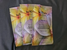 WEN Lof Of 3 LOVE Restorative CLEANSING CONDITIONER 2 oz NEW