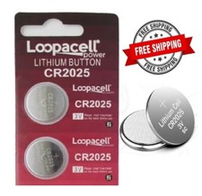 2 Pack CR2025 CR 2025 3V LITHIUM BATTERY BR2025 DL2025 Watch remote New 2pcs