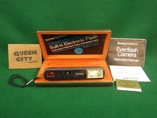 Vintage Berkey Keystone 110 Everflash pocket camera w/case papers