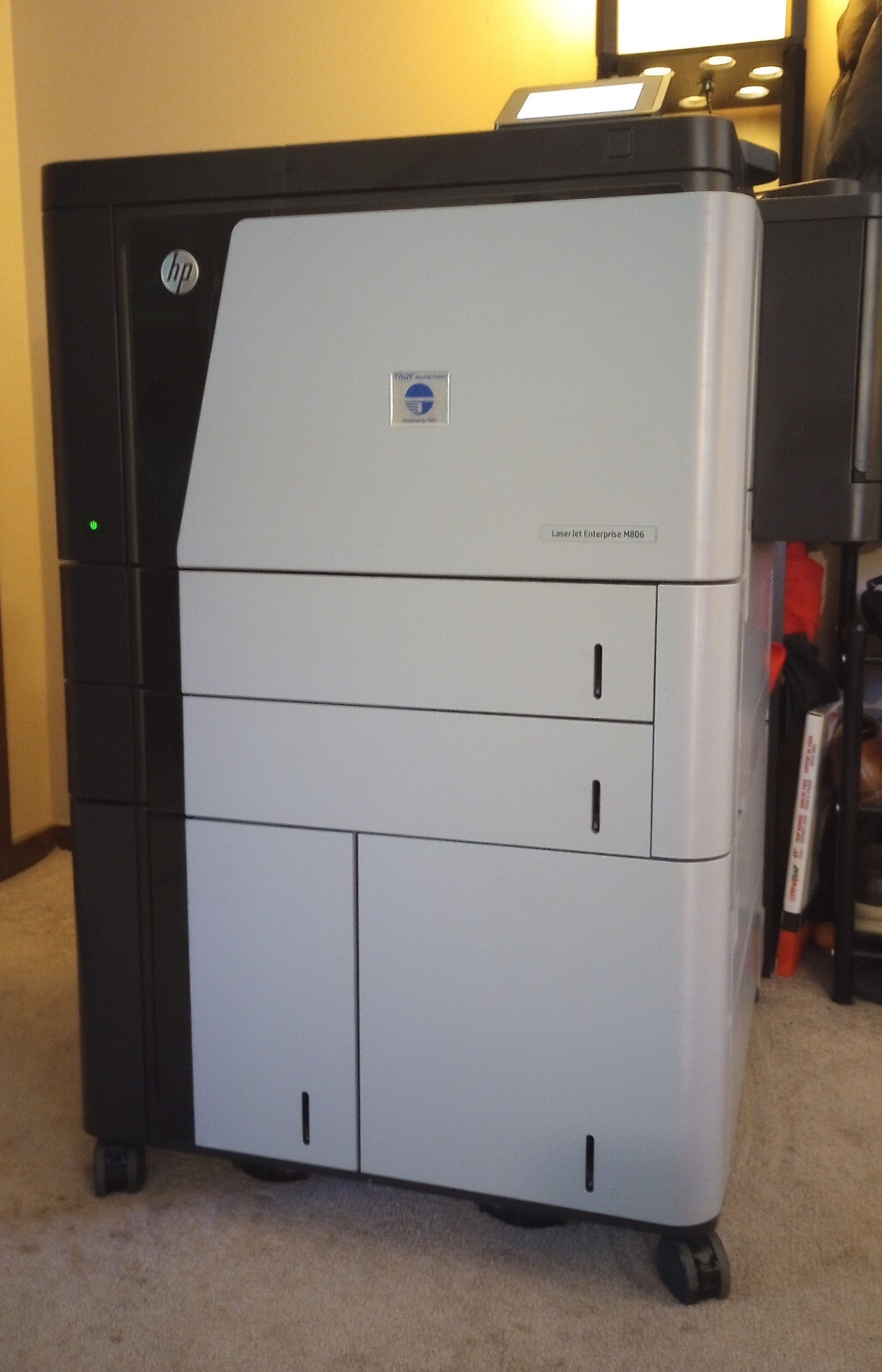  TROY M806X+ MICR ENTERPRISE LASER PRINTER/CHECK PRINTING READY