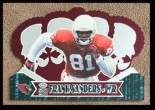 Frank Sanders 2000 Pacific Crown Royale Retail Red #3 Arizona Cardinals Parallel
