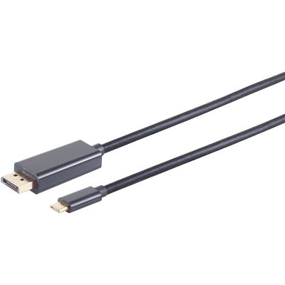 USB-C zu Displayport Adapterkabel 4K 60Hz 1m - 3m