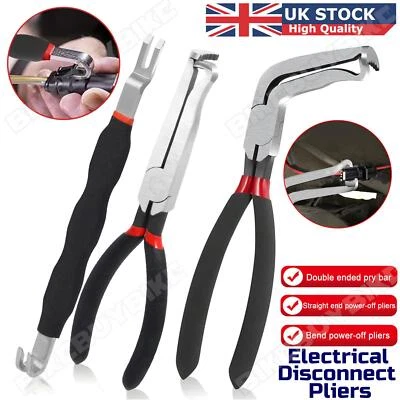 ACELECTRONIC 3PC Electrical Disconnect Pliers 60 Degree Electrical Connector Separator Wiring