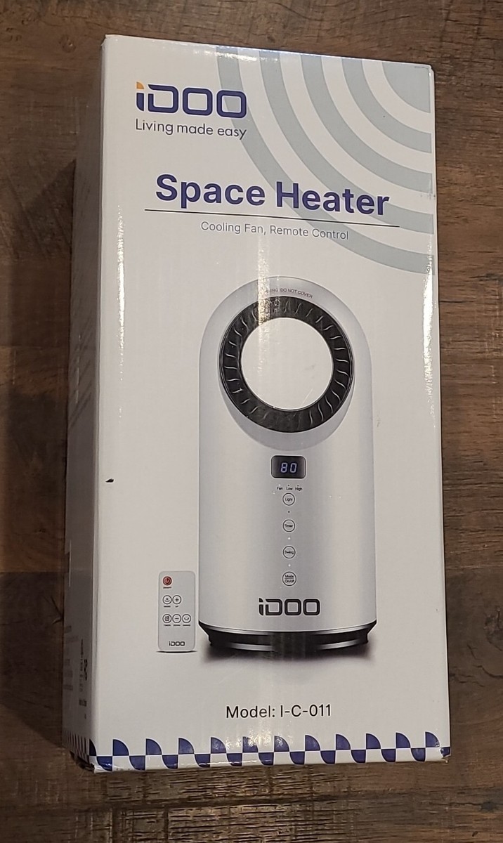 iDOO Electric Space Heater, White | eBay
