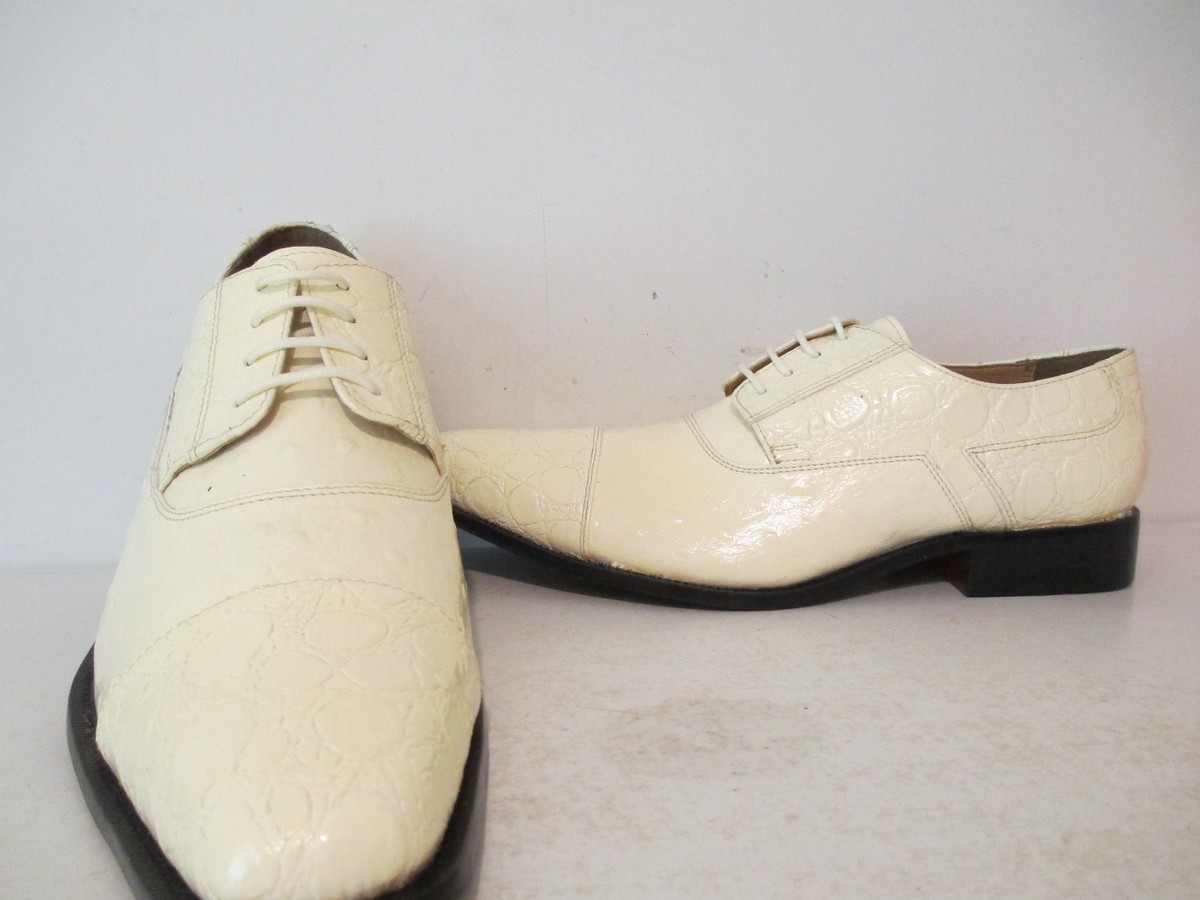 Giorgio Brutini Mens Hearst Croco Print Casual Dress Shoes 