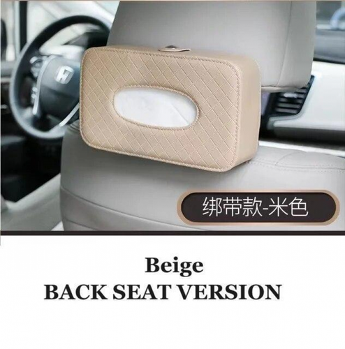 Car napkin holder, car supplies, leather tissue box, towel dispenser, car - Picture 8 of 17
