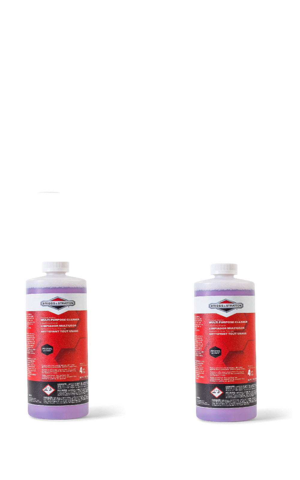 2 Briggs & Stratton Multi-Purpose Cleaner and Concentrate for Pressure Washers