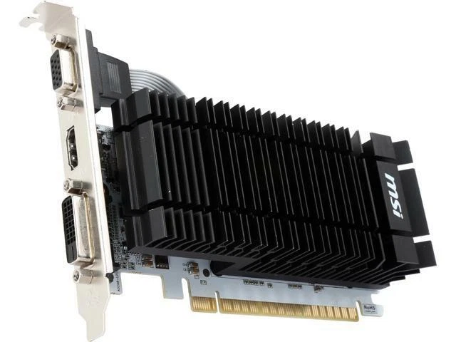 Msi nvidia geforce gt 730 2GB gddr3 scheda video grafica pci express pci-e hdmi - Immagine 4 di 4