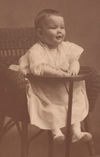5N Photograph Portrait Baby Girl 1900-1910's