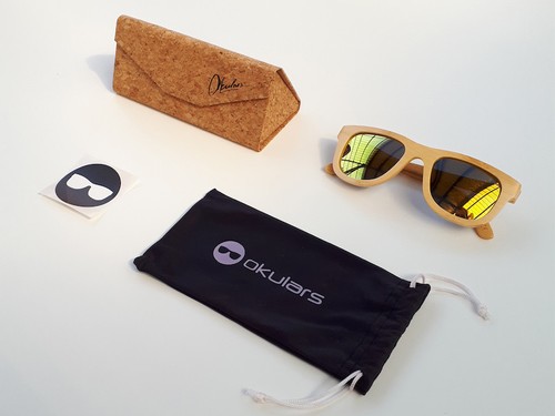 Okulars® Natural Bamboo 🌳 Occhiali da Sole in Legno Polarizzati - Uomo Donna - Foto 27 di 29
