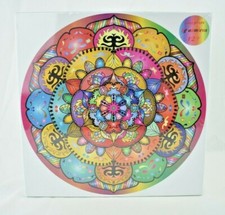 Bgraamiens Brain Games: Flowers in Flower Round 1000 Piece Jigsaw Puzzle