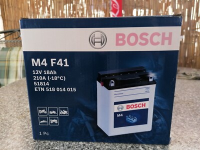 Starterbatterie 12V 18Ah 310A BOSCH M4 F41 ETN 518 014 015