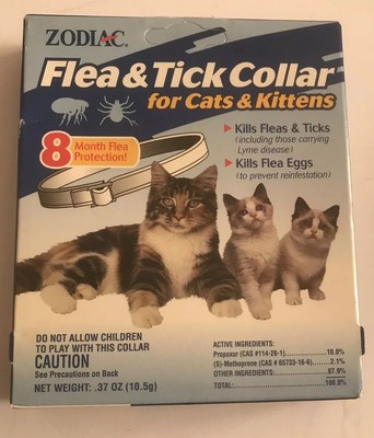 zodiac flea and tick collar for cats