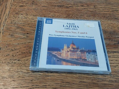 Laszlo Lajtha Symphony No 5 & 6 Nicholas Pasquet CD New & Sealed
