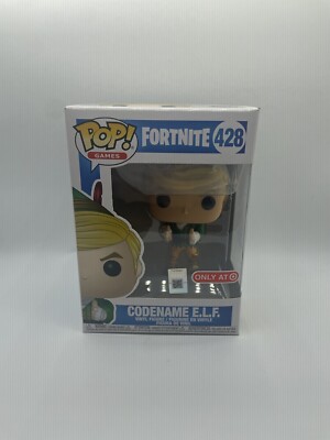 Funko POP! Fortnite CODENAME E.L.F. Vinyl Figure # 428 TARGET EXCLUSIVE