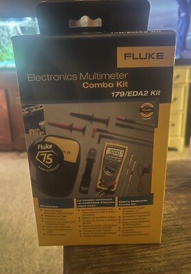 Fluke 179EDA2 Handheld Digital Multimeter Combo Kit **New In Box*