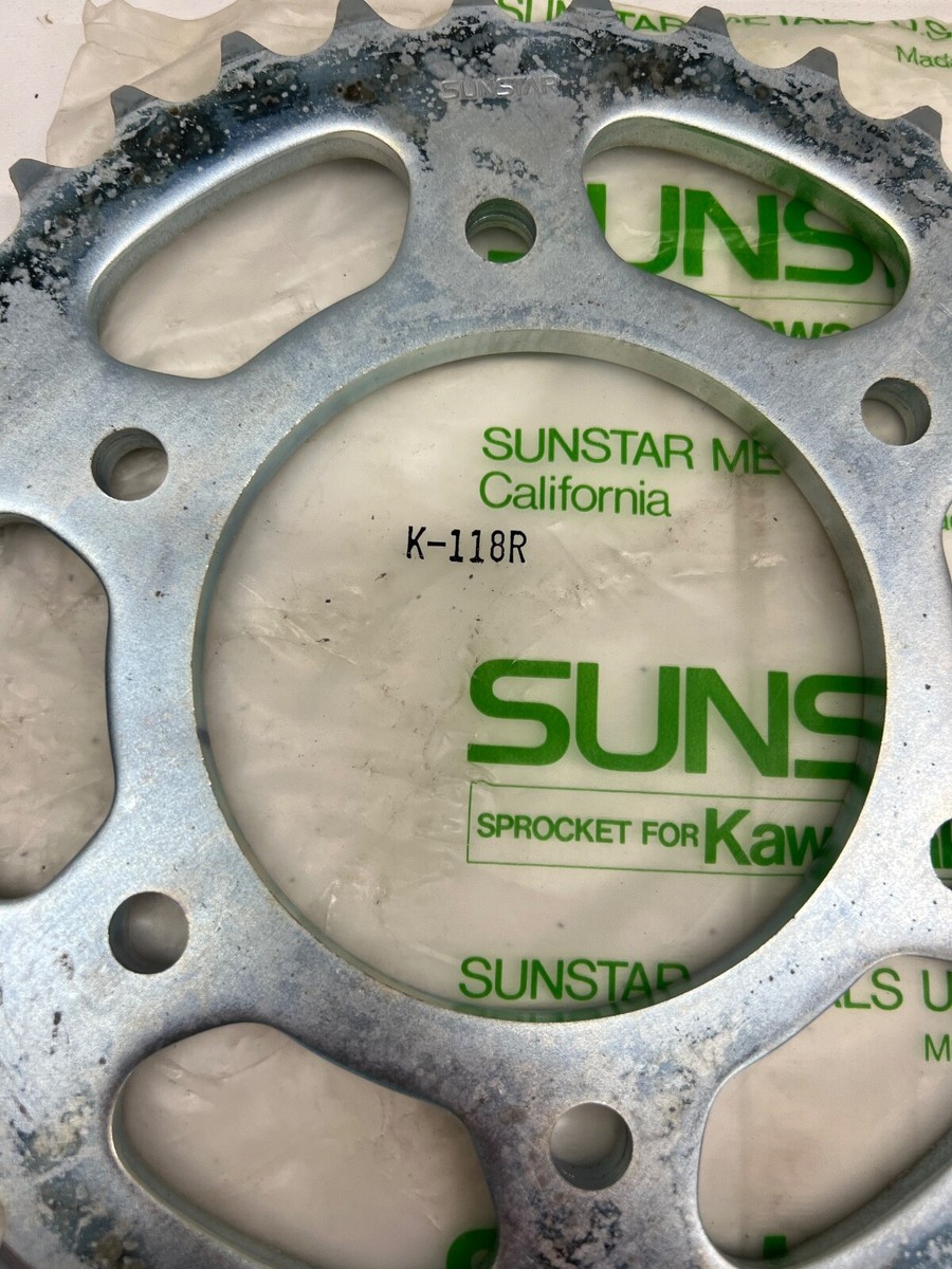 Z1？　Z2？　KZ900 KZ1000リアスポロケタワー KAWASAKI NOS SUNSTAR K118R KZ900 Z1 REAR SPROCKET 35 TOOTH VINTAGE
