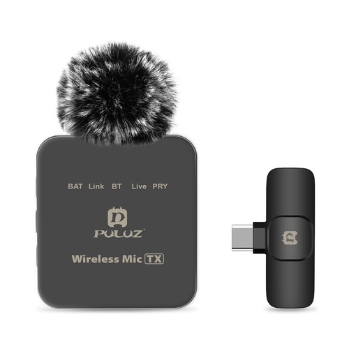 Wireless Lavalier Microphone for iPhone / Type-C Phone w/Type-C / 8-Pin Receiver - Picture 13 of 24