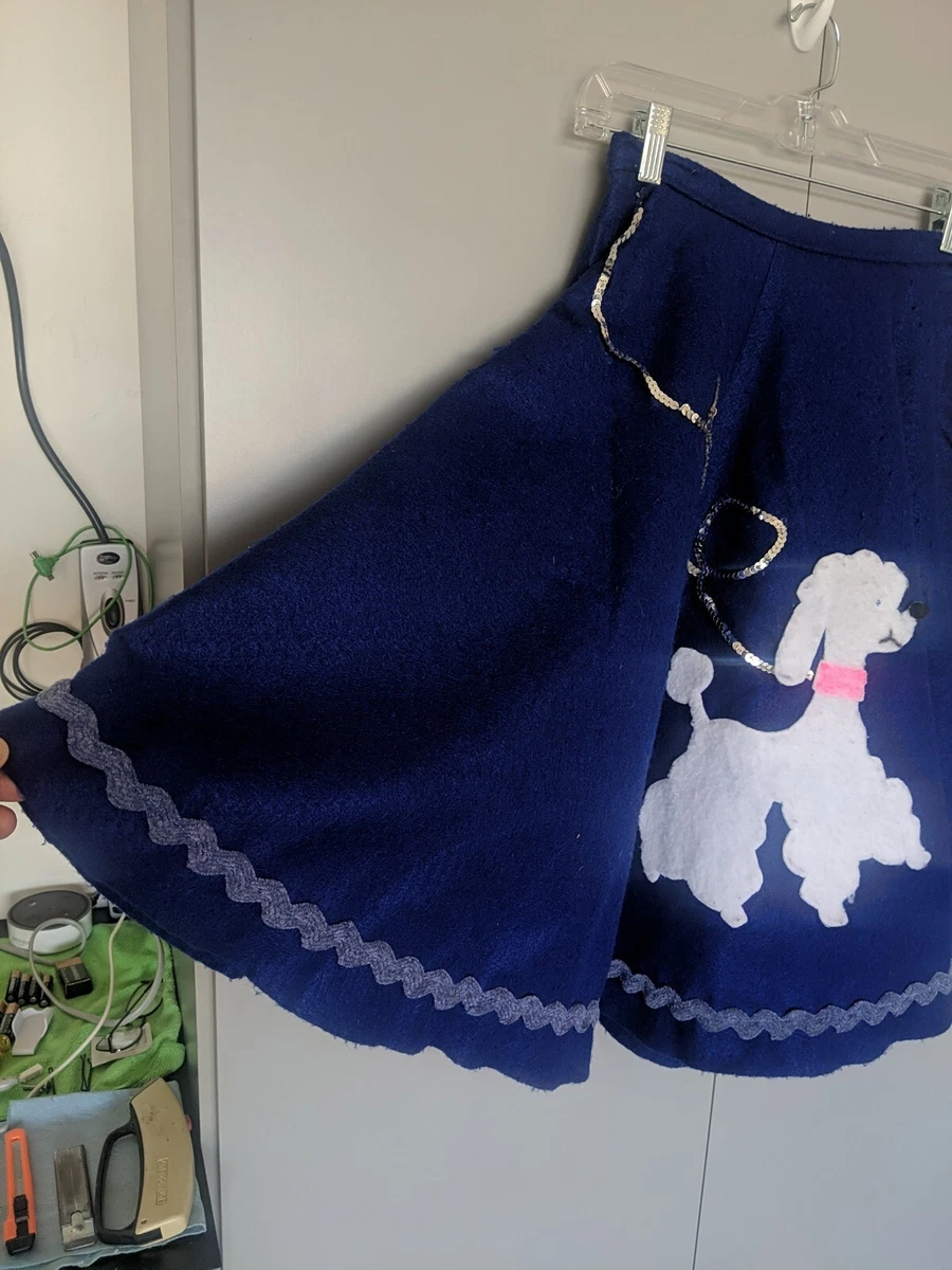 Blue poodle shop skirt costume