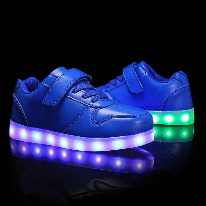 de Luces para NiñoS y Niñas, Zapatillas para Jovenes, Zapatos con LED | eBay