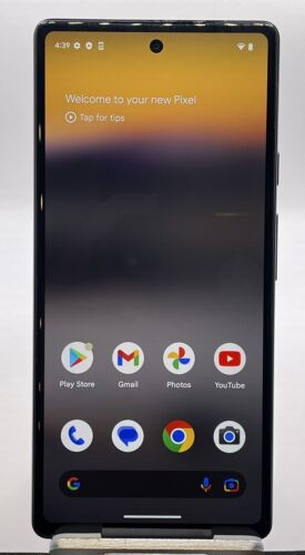 Google Pixel 6a GX7AS Black Unlocked 128GB Android Smartphone B 5117 - Afbeelding 1 van 12