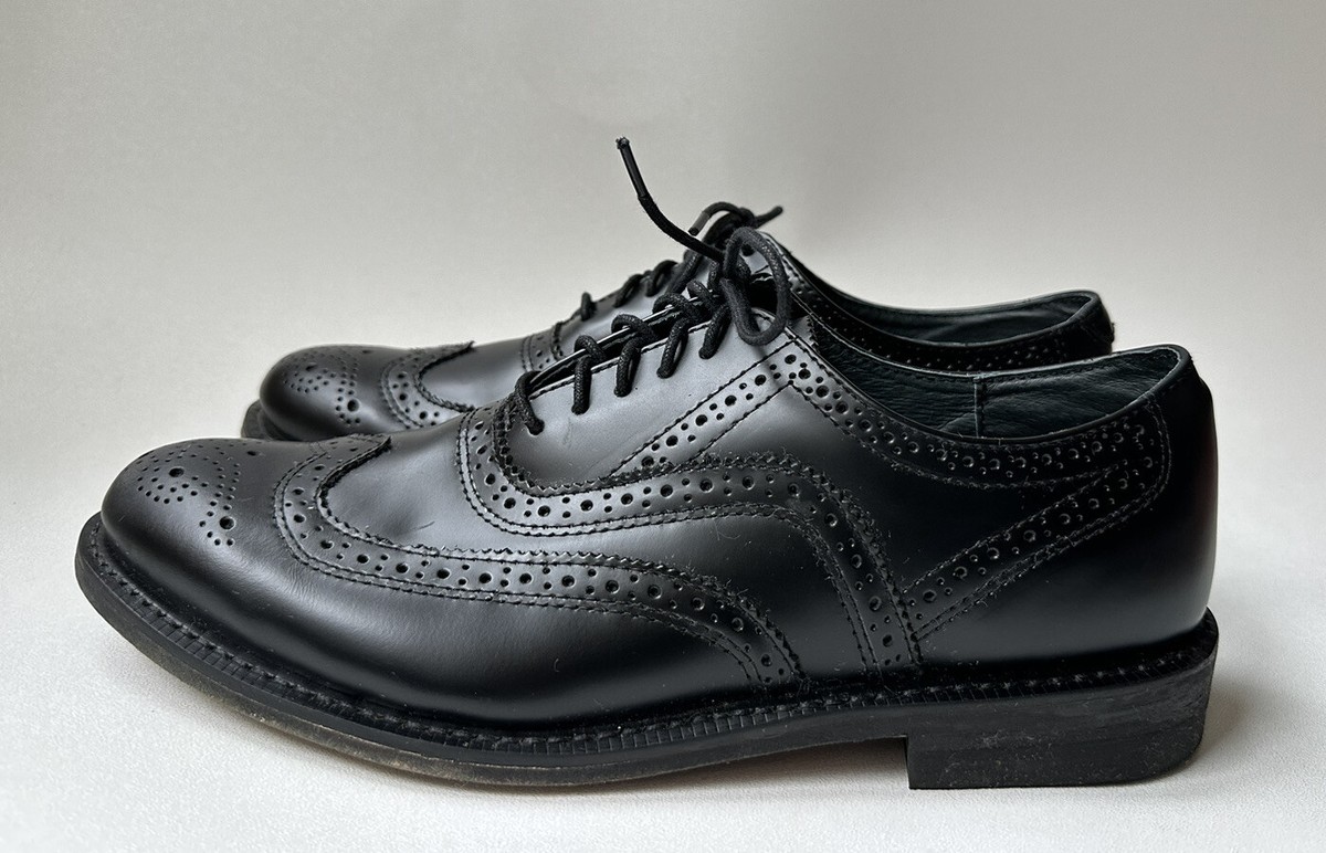 Executive Imperials Mens 12 Wingtip Black Shoes Executive Imperials Mason Men main image 4
