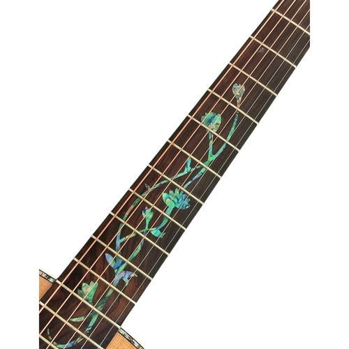 Haze Acoustic Guitar Parlor Body LotusCREQ - Picture 5 of 19