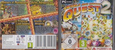 Jewels And Marbles Quest 2 [PC CD-ROM Windows]