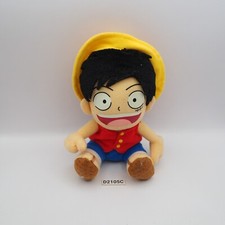 D2105C One Piece Luffy Bandai 2003 NO VOICE BOX 6" Plush Toy Doll Japan