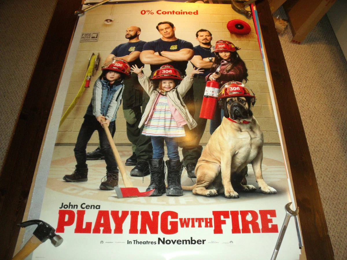 Original Movie Poster PLAYING WITH FIRE 2019 eBay