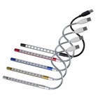 LED USB Keyboard Night PC Light Flexible Lamp 10 LED for Reading Notebook Laptop