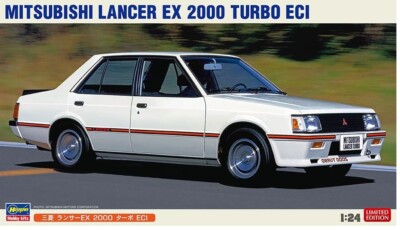 Hasegawa  1/24 Mitsubishi Lancer EX 2000 Turbo ECI  Ltd. Ed.  #20490 USA 