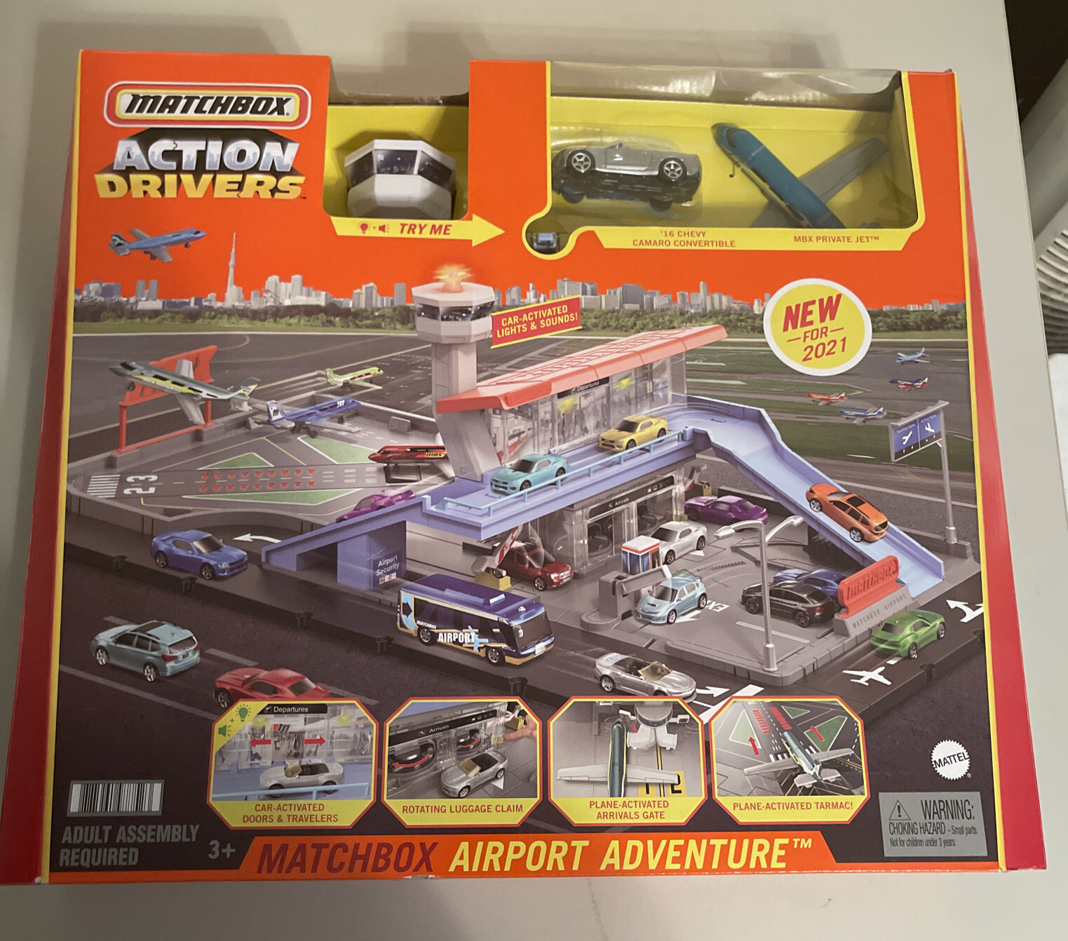 MATCHBOX MATCHBOX ACTION DRIVERS AIRPORT PLAYSET COLLECTABLES