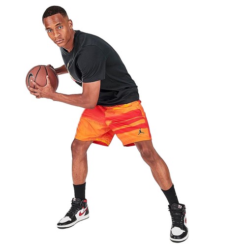 JORDAN Retro 11 Legacy All Over Print Shorts sz XL X-Large Orange Red AJ  AJ11 XI | eBay
