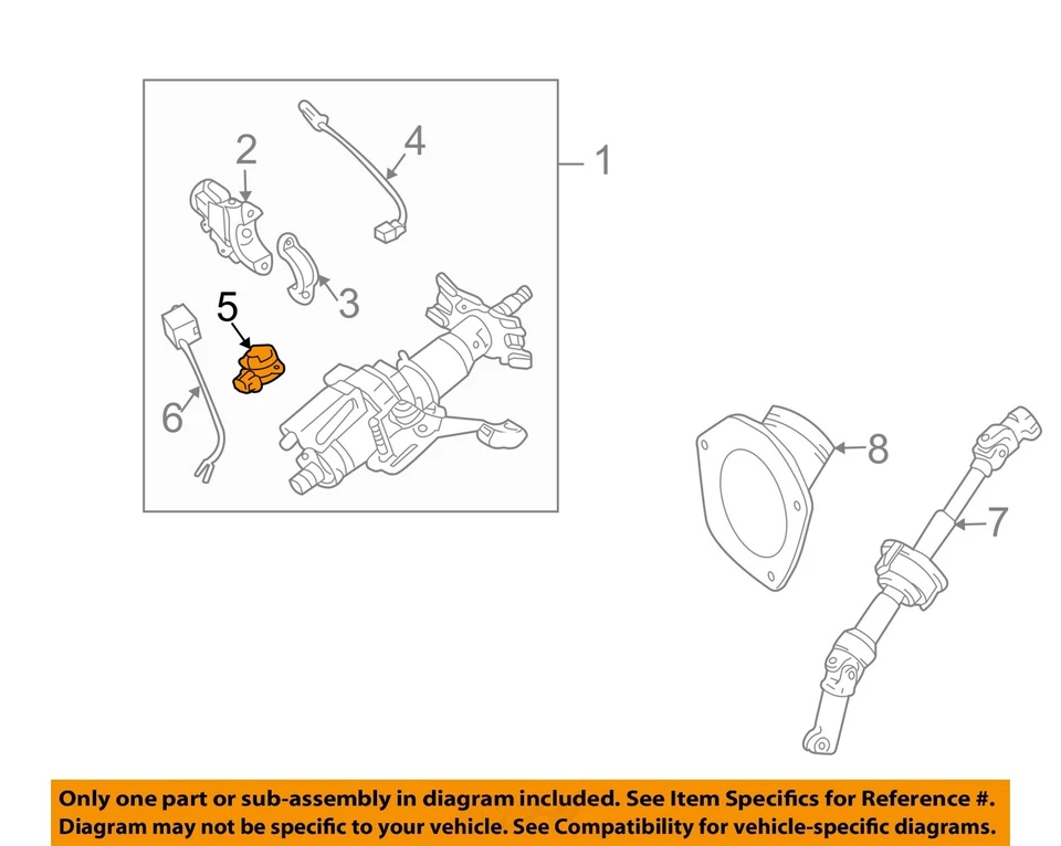 Used Ignition Switch fits: 2006 Toyota Tundra Grade A - Imagem 3 de 4