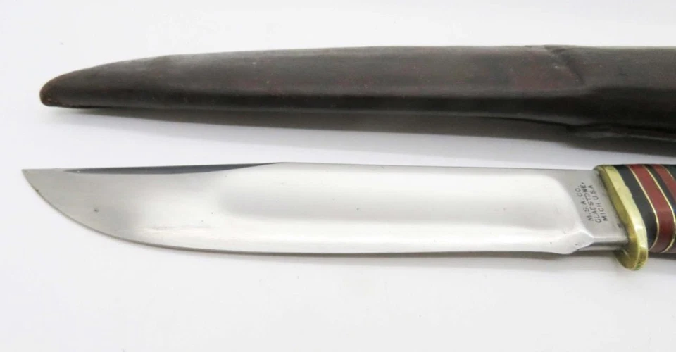 Y1) FACA MSA MÁRMORES IDEAL LIGNUM VITAE MADEIRA ALÇA BOA - Imagem 2 de 4